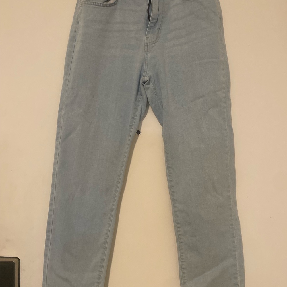 Forever 21 Sky Blue Denim Pants